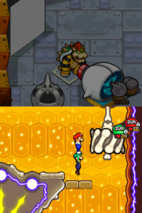 Bowser's Castle — Mario & Luigi: Bowser’s Inside Story walkthrough screenshot