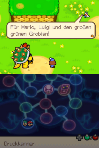 Bowser's Castle — Mario & Luigi: Bowser’s Inside Story walkthrough screenshot