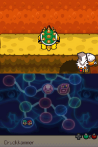 Bowser's Castle — Mario & Luigi: Bowser’s Inside Story walkthrough screenshot