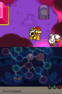Bowser's Castle — Mario & Luigi: Bowser’s Inside Story walkthrough screenshot