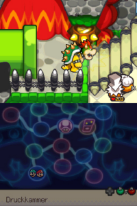Bowser's Castle — Mario & Luigi: Bowser’s Inside Story walkthrough screenshot