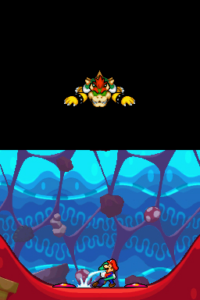 Trash Pit — Mario & Luigi: Bowser’s Inside Story walkthrough screenshot