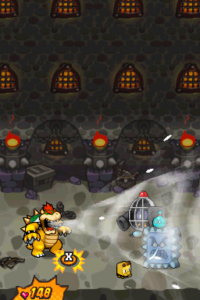 Bowser's Castle — Mario & Luigi: Bowser’s Inside Story walkthrough screenshot