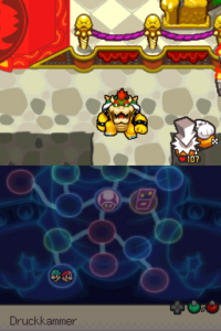 Bowser's Castle — Mario & Luigi: Bowser’s Inside Story walkthrough screenshot