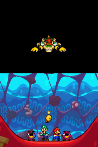 Trash Pit — Mario & Luigi: Bowser’s Inside Story walkthrough screenshot