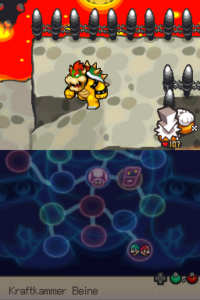 Bowser's Castle — Mario & Luigi: Bowser’s Inside Story walkthrough screenshot