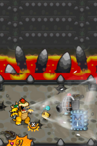 Bowser's Castle — Mario & Luigi: Bowser’s Inside Story walkthrough screenshot
