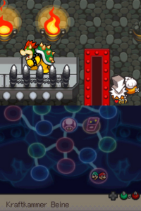 Bowser's Castle — Mario & Luigi: Bowser’s Inside Story walkthrough screenshot