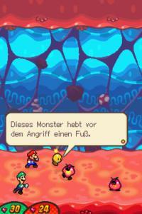 Trash Pit — Mario & Luigi: Bowser’s Inside Story walkthrough screenshot