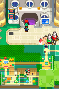 Dimble Wood with Mario and Luigi — Mario & Luigi: Bowser’s Inside Story walkthrough screenshot