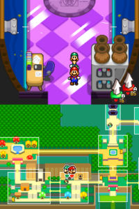 Dimble Wood with Mario and Luigi — Mario & Luigi: Bowser’s Inside Story walkthrough screenshot
