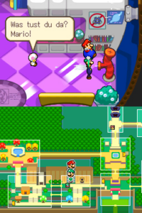 Dimble Wood with Mario and Luigi — Mario & Luigi: Bowser’s Inside Story walkthrough screenshot