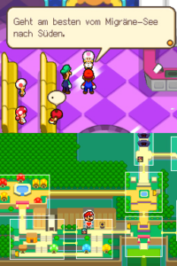 Dimble Wood with Mario and Luigi — Mario & Luigi: Bowser’s Inside Story walkthrough screenshot