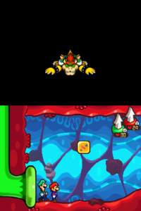 Trash Pit — Mario & Luigi: Bowser’s Inside Story walkthrough screenshot