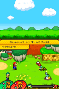Dimble Wood with Mario and Luigi — Mario & Luigi: Bowser’s Inside Story walkthrough screenshot