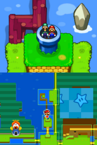 Dimble Wood with Mario and Luigi — Mario & Luigi: Bowser’s Inside Story walkthrough screenshot