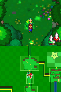 Dimble Wood with Mario and Luigi — Mario & Luigi: Bowser’s Inside Story walkthrough screenshot