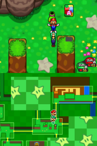 Dimble Wood with Mario and Luigi — Mario & Luigi: Bowser’s Inside Story walkthrough screenshot