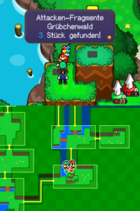 Dimble Wood with Mario and Luigi — Mario & Luigi: Bowser’s Inside Story walkthrough screenshot