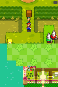 Peach's Castle — Part 1 — Mario & Luigi: Bowser’s Inside Story walkthrough screenshot
