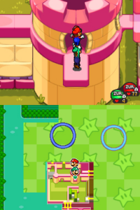 Peach's Castle — Part 1 — Mario & Luigi: Bowser’s Inside Story walkthrough screenshot