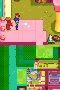 Peach's Castle — Part 1 — Mario & Luigi: Bowser’s Inside Story walkthrough screenshot