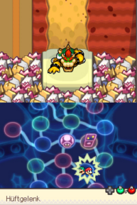 Peach's Castle — Part 1 — Mario & Luigi: Bowser’s Inside Story walkthrough screenshot