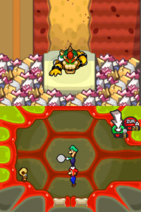 Peach's Castle — Part 1 — Mario & Luigi: Bowser’s Inside Story walkthrough screenshot