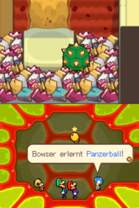 Peach's Castle — Part 1 — Mario & Luigi: Bowser’s Inside Story walkthrough screenshot