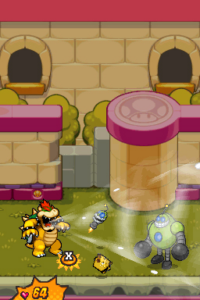Peach's Castle — Part 1 — Mario & Luigi: Bowser’s Inside Story walkthrough screenshot