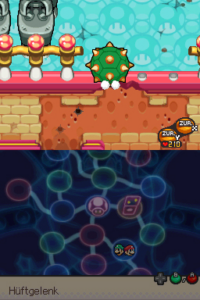 Peach's Castle — Part 1 — Mario & Luigi: Bowser’s Inside Story walkthrough screenshot