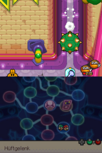 Peach's Castle — Part 1 — Mario & Luigi: Bowser’s Inside Story walkthrough screenshot
