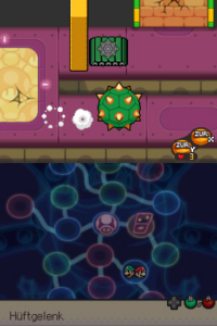 Peach's Castle — Part 2 — Mario & Luigi: Bowser’s Inside Story walkthrough screenshot