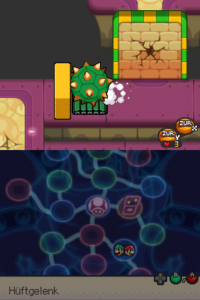 Peach's Castle — Part 2 — Mario & Luigi: Bowser’s Inside Story walkthrough screenshot