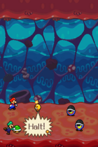 Trash Pit — Mario & Luigi: Bowser’s Inside Story walkthrough screenshot