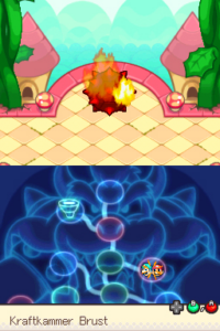 Peach's Castle — Part 2 — Mario & Luigi: Bowser’s Inside Story walkthrough screenshot