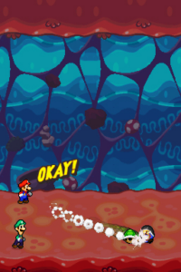 Trash Pit — Mario & Luigi: Bowser’s Inside Story walkthrough screenshot