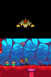 Trash Pit — Mario & Luigi: Bowser’s Inside Story walkthrough screenshot