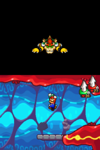 Trash Pit — Mario & Luigi: Bowser’s Inside Story walkthrough screenshot