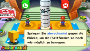 Pi'illo Castle — Real World — Mario & Luigi: Dream Team walkthrough screenshot