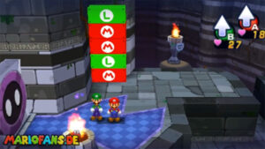 Pi'illo Castle — Real World — Mario & Luigi: Dream Team walkthrough screenshot