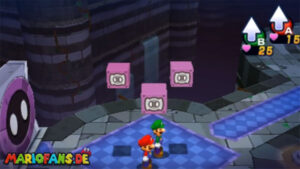 Pi'illo Castle — Real World — Mario & Luigi: Dream Team walkthrough screenshot