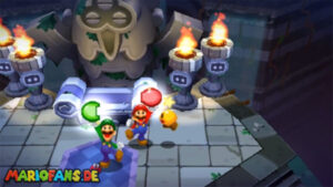 Pi'illo Castle — Real World — Mario & Luigi: Dream Team walkthrough screenshot