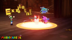 Brrrning Sea — Mario & Luigi: Brothership walkthrough screenshot