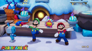 Brrrning Sea — Mario & Luigi: Brothership walkthrough screenshot