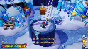 Brrrning Sea — Mario & Luigi: Brothership walkthrough screenshot