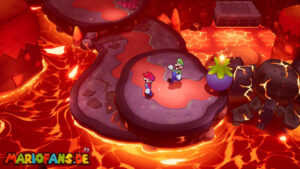 Brrrning Sea — Mario & Luigi: Brothership walkthrough screenshot