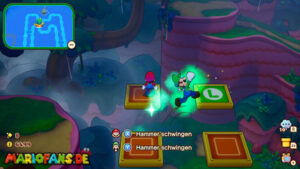 Brrrning Sea — Mario & Luigi: Brothership walkthrough screenshot