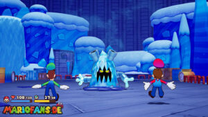 Brrrning Sea — Mario & Luigi: Brothership walkthrough screenshot