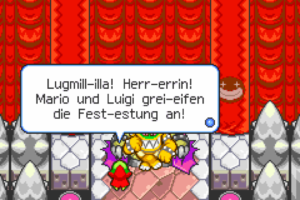 Bowser's Castle — The Koopaling Rooms — Mario & Luigi: Superstar Saga walkthrough screenshot